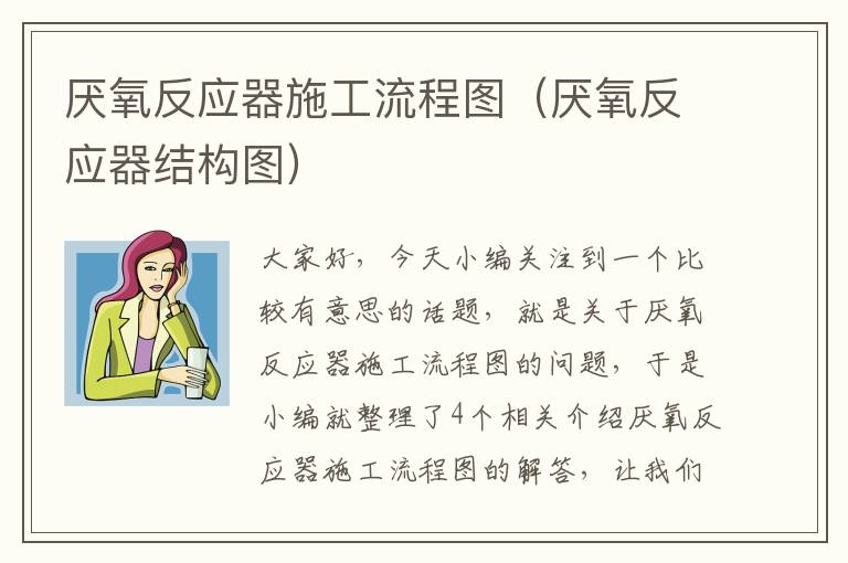 厌氧反应器施工流程图（厌氧反应器结构图）